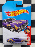 Hot Wheels 2018 Flames 69 Ford Torino Talladega Purple