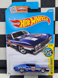 Hot Wheels 2016 Speed Graphics 69 Ford Torino Talladega Blue