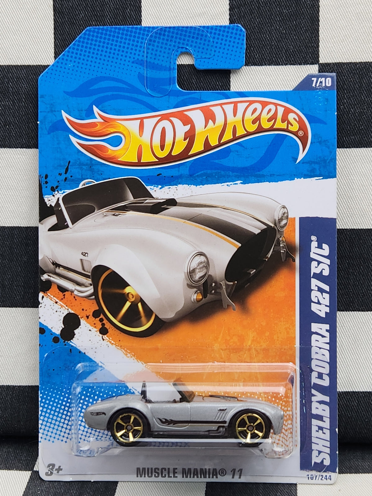 Hot Wheels 2011 Muscle Mania Shelby Cobra 427 S/C