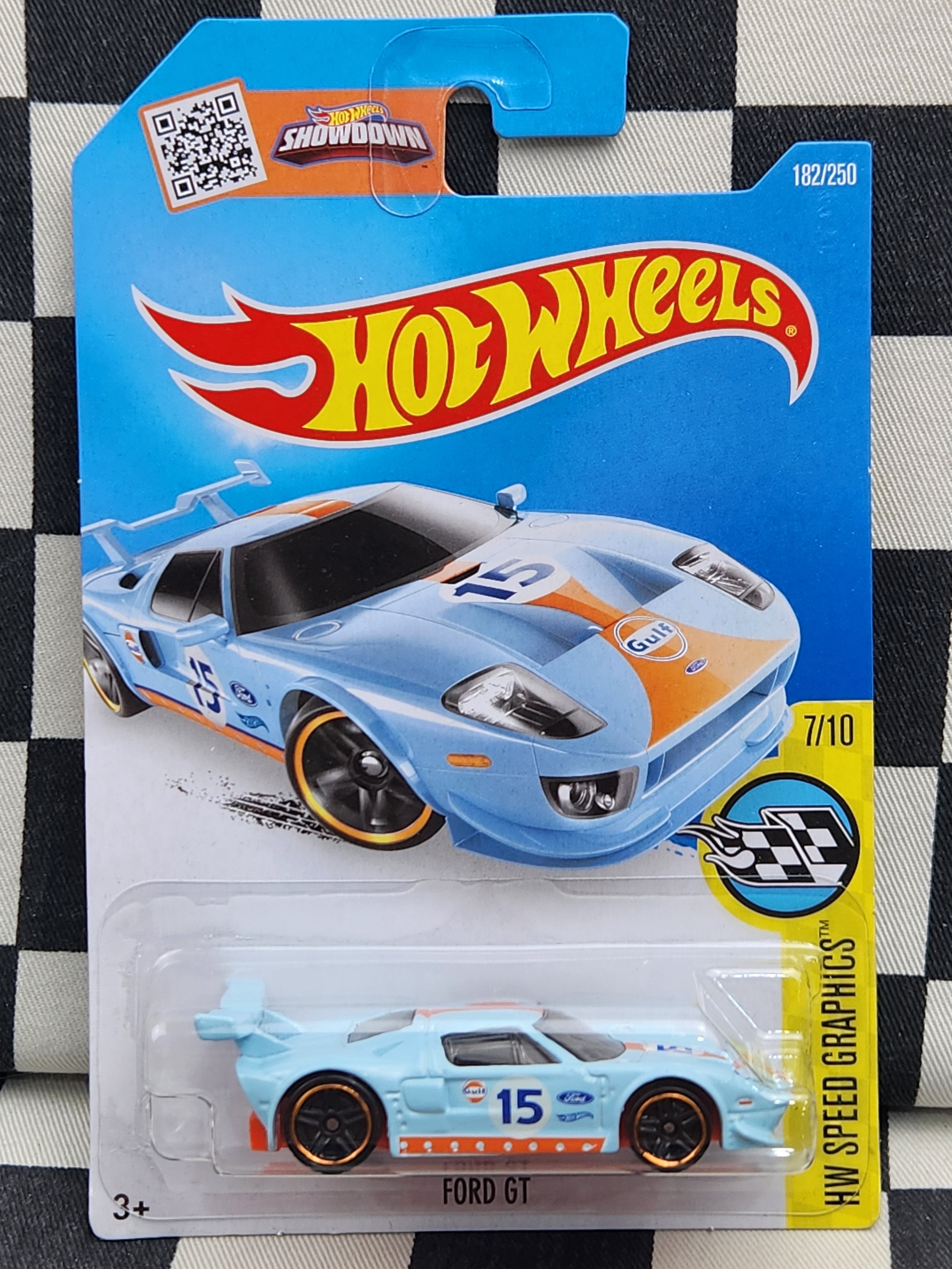 Hot Wheels 2016 Speed Graphics GULF Ford GT