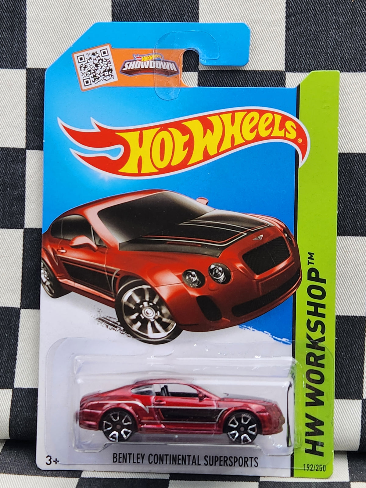 Hot Wheels 2015 Workshop Bentley Continental Supersports Red