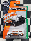 Matchbox Land Rover Defender 110 White