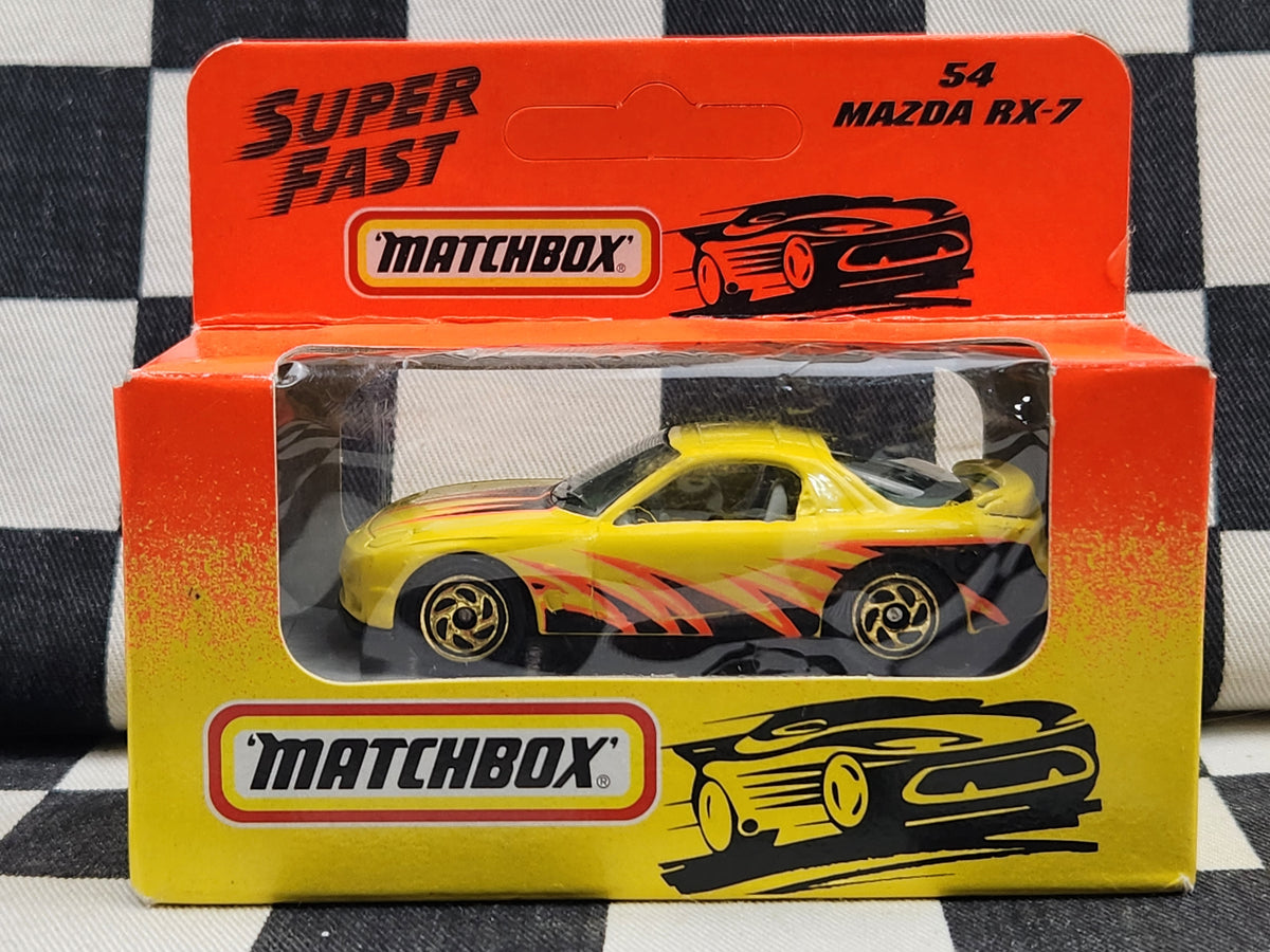 Matchbox Boxed 1993 #54 Mazda RX7