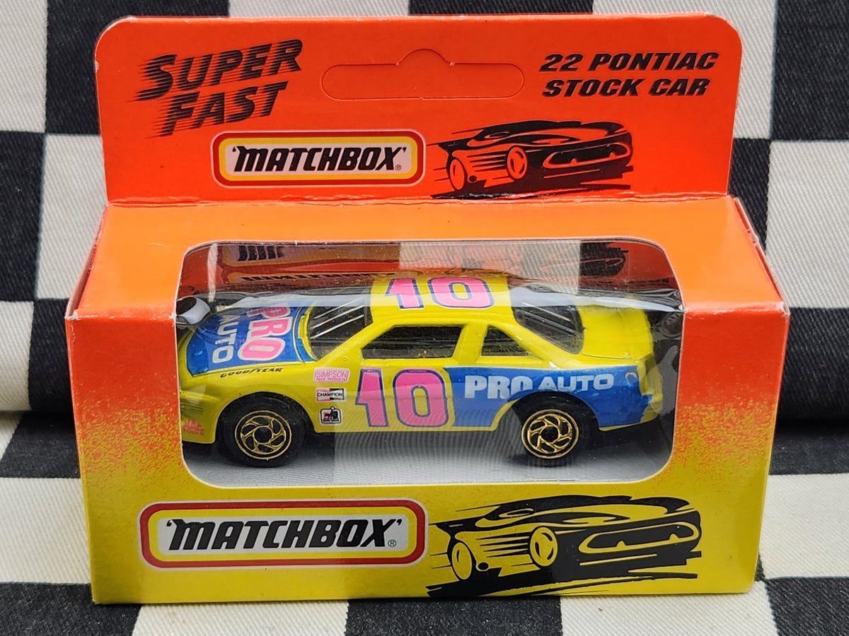 Matchbox Boxed 1993 #22 Pontiac Stock Car