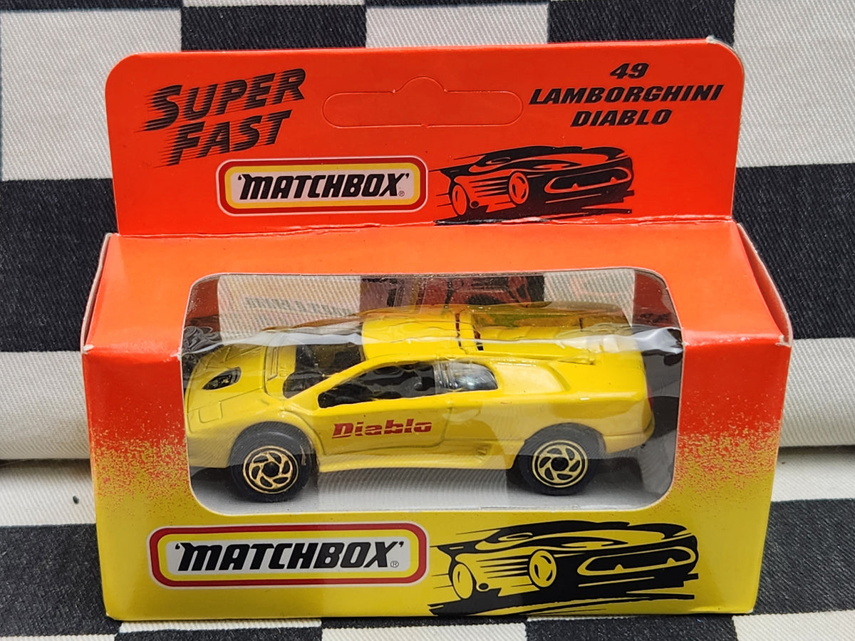 Matchbox Boxed 1993 #49 Lamborghini Diablo