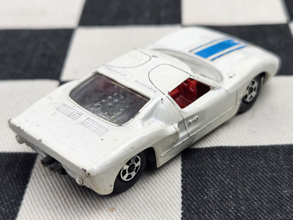Vintage Loose Matchbox Ford GT Transitional Wheel Variant