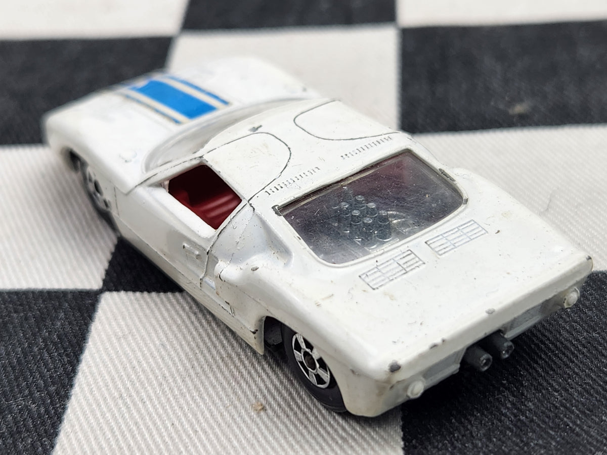 Vintage Loose Matchbox Ford GT Transitional Wheel Variant