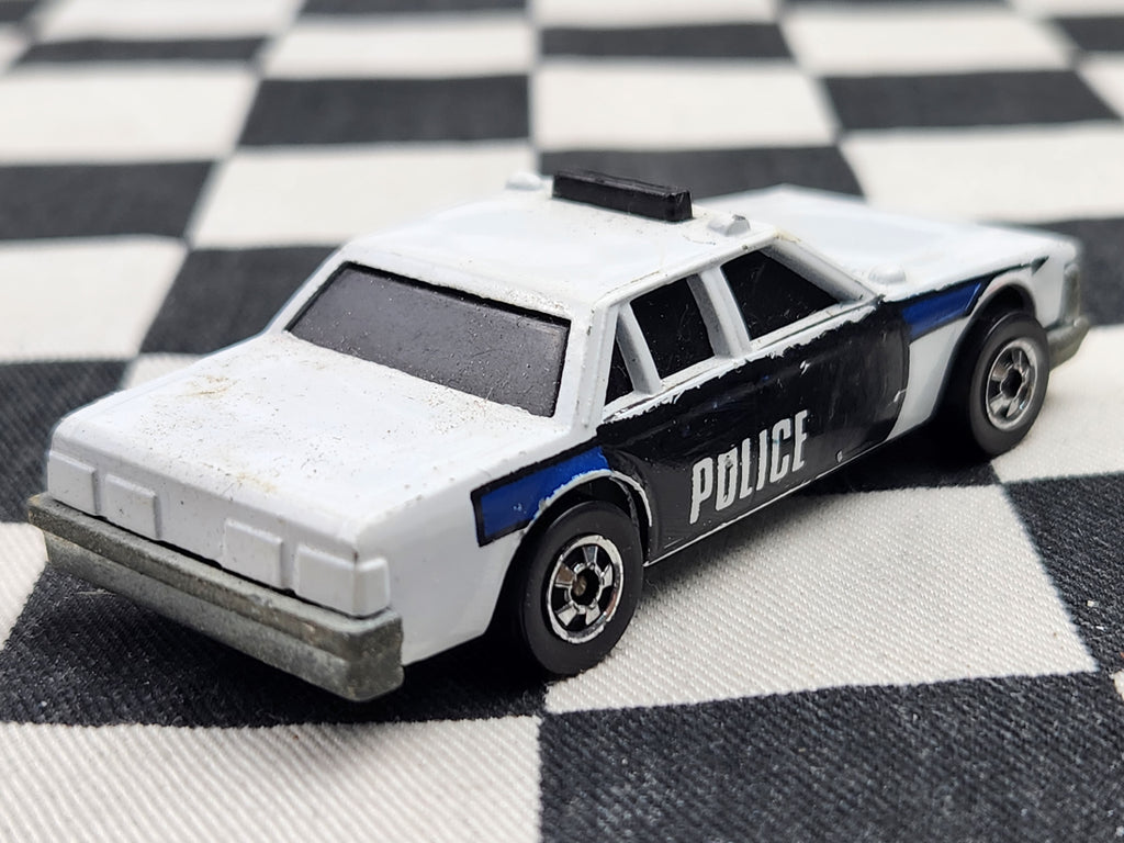 Vintage Loose Hot Wheels CRACK UP'S State Police Cruiser Crasher
