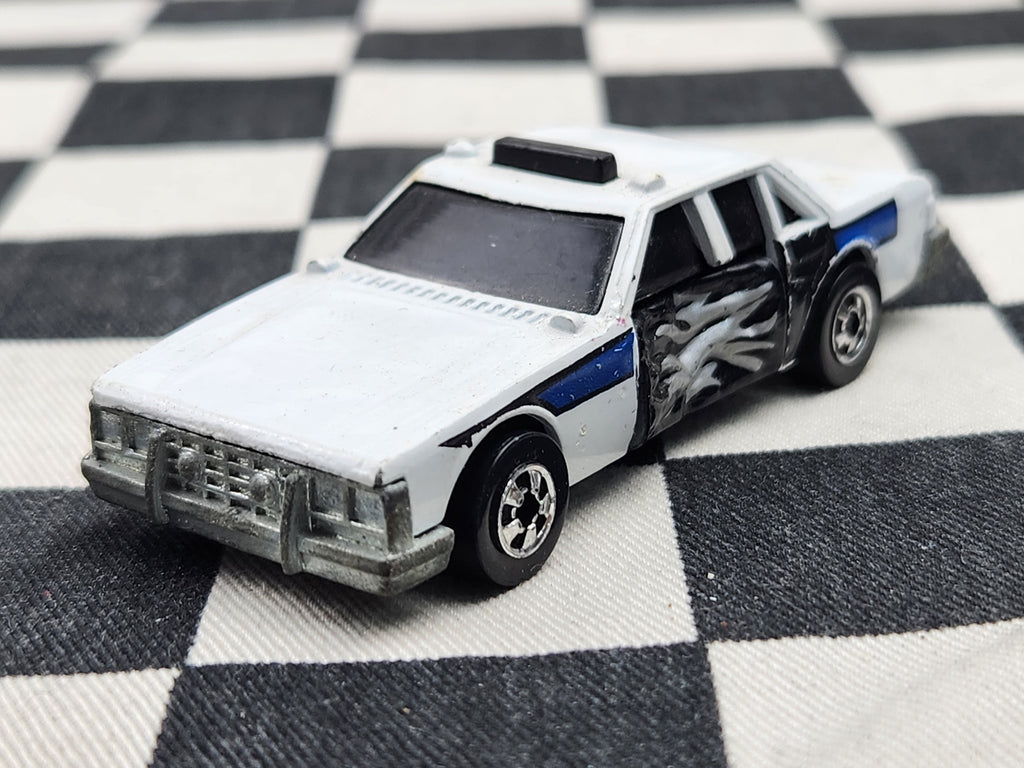 Vintage Loose Hot Wheels CRACK UP'S State Police Cruiser Crasher