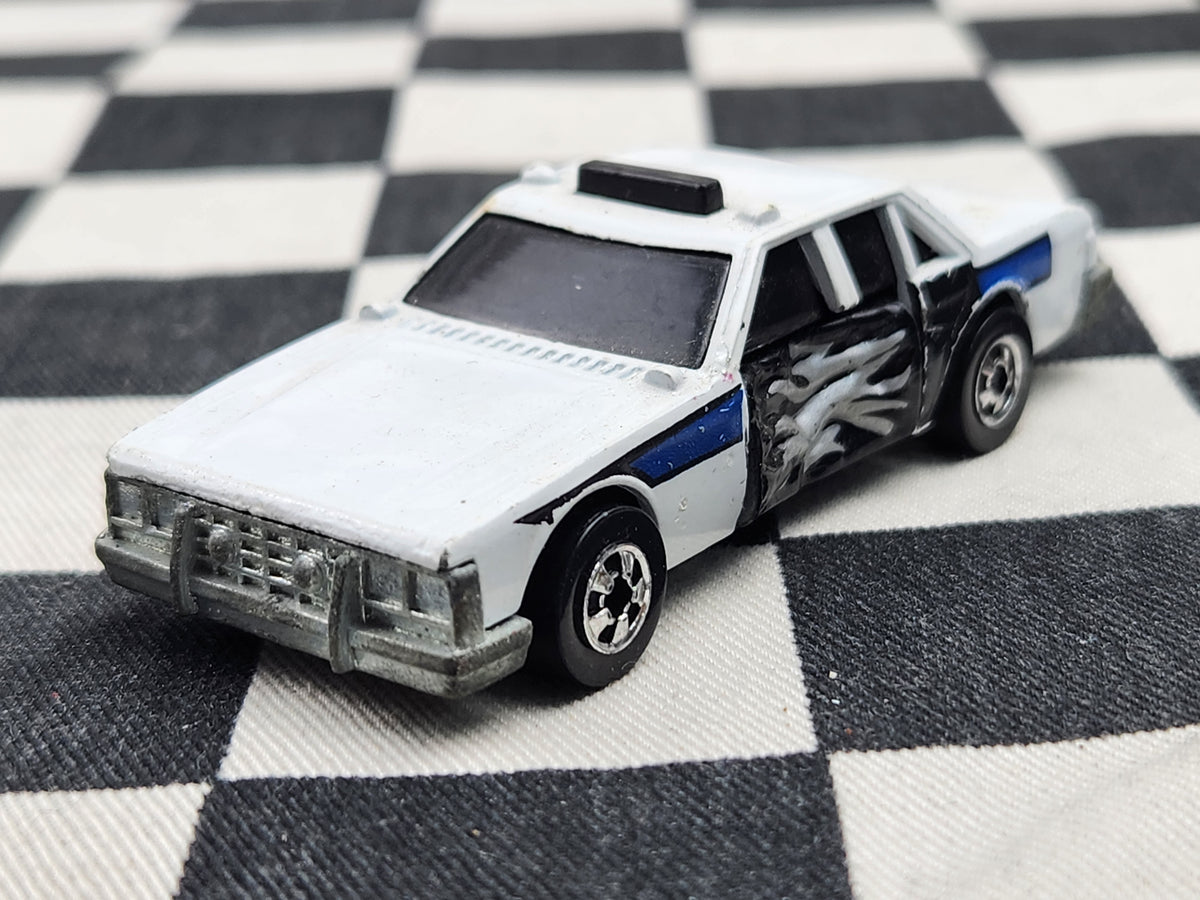 Vintage Loose Hot Wheels CRACK UP'S State Police Cruiser Crasher