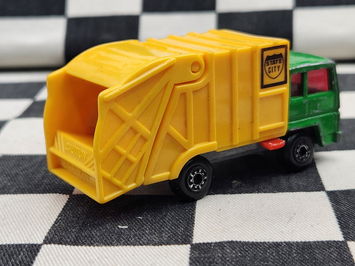 Vintage Loose Matchbox Superfast Refuse Truck