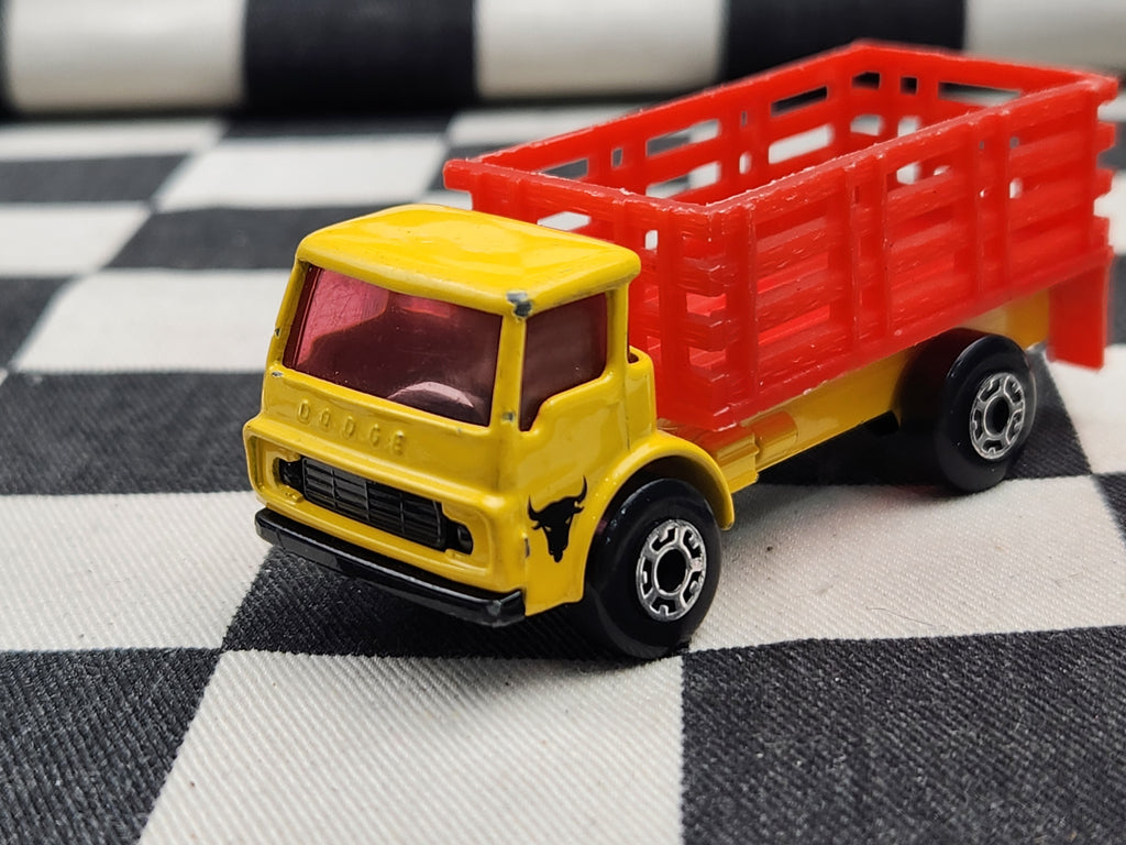 Vintage Loose Matchbox Superfast Cattle Truck