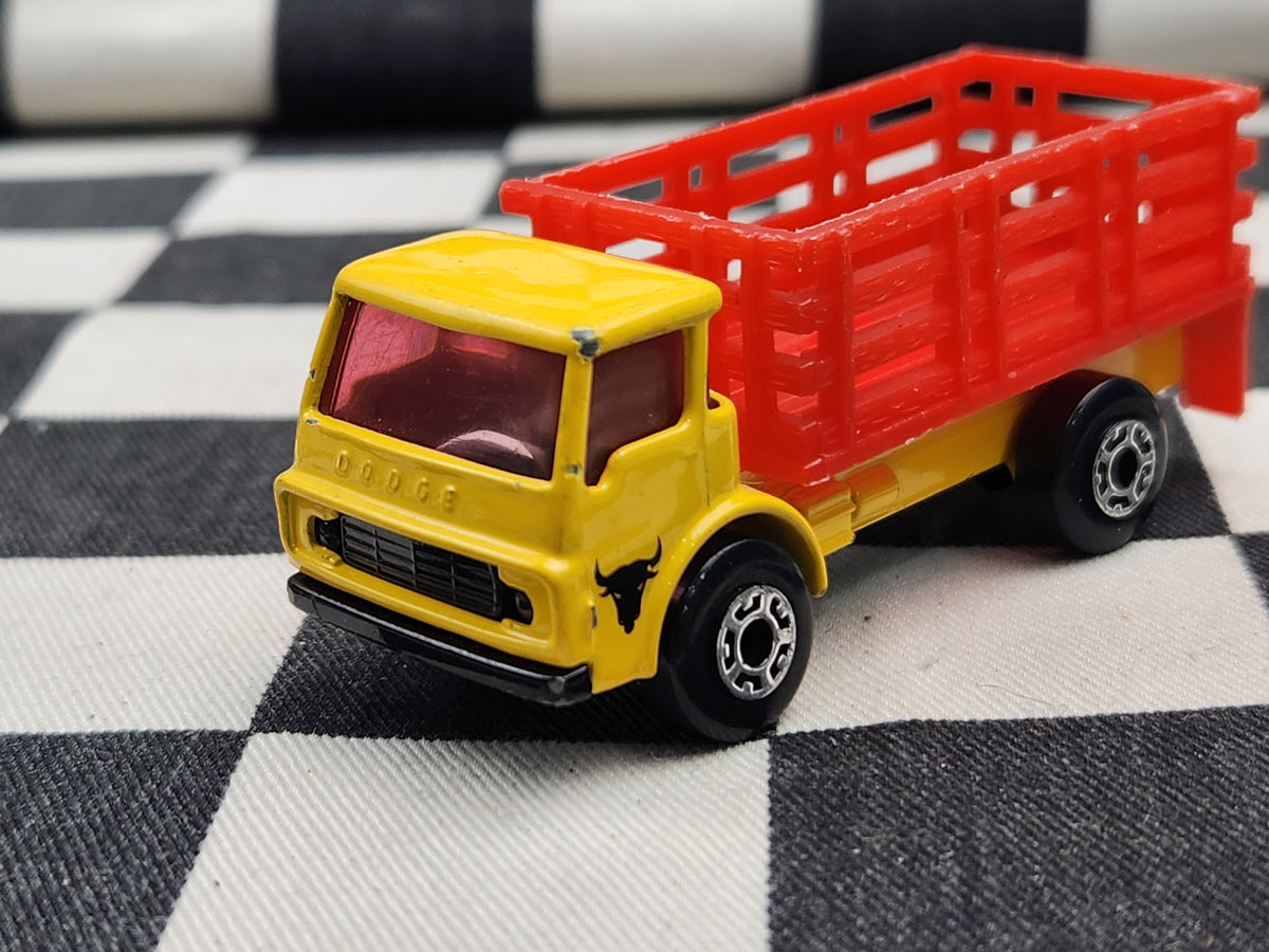 Vintage Loose Matchbox Superfast Cattle Truck