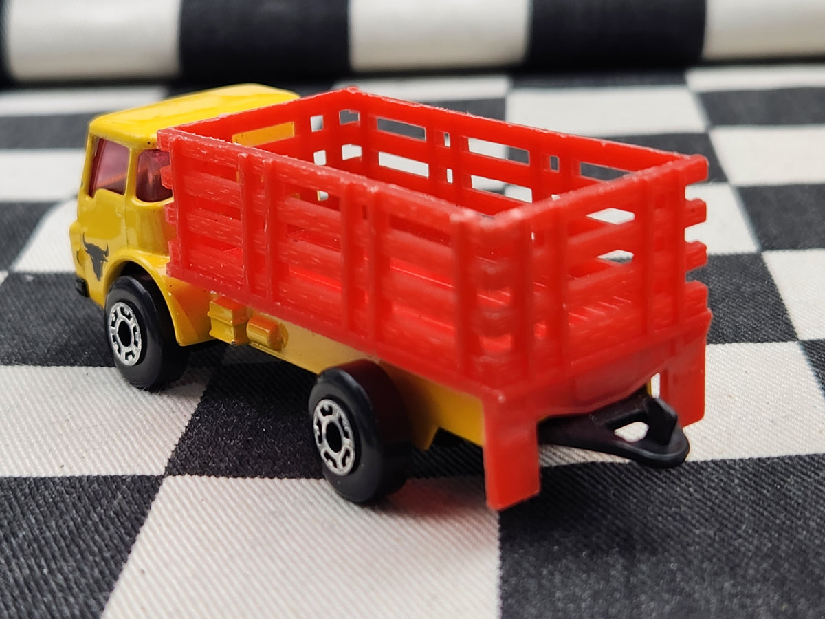 Vintage Loose Matchbox Superfast Cattle Truck