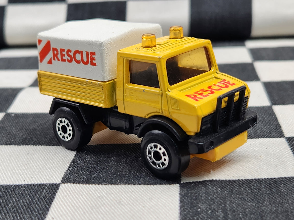 Vintage Loose Matchbox Unimog Rescue Truck