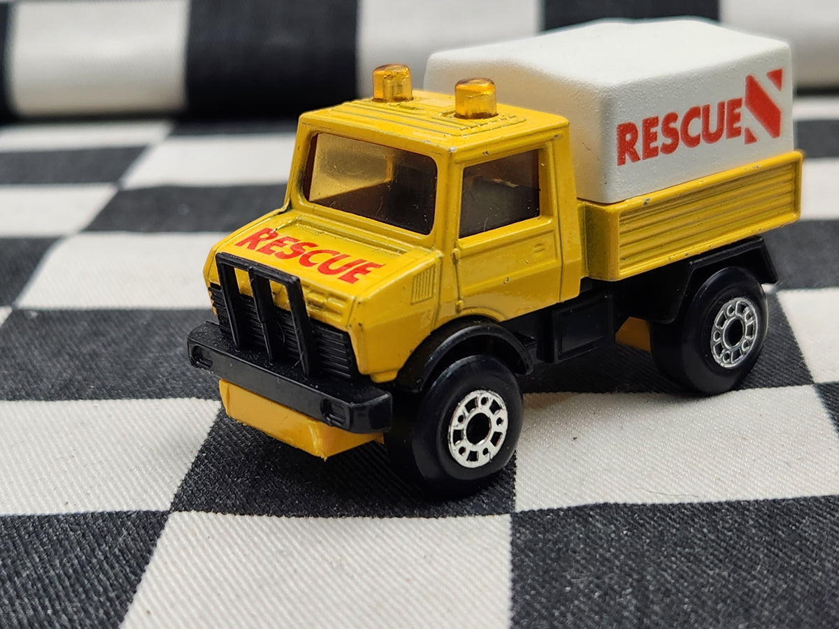 Vintage Loose Matchbox Unimog Rescue Truck