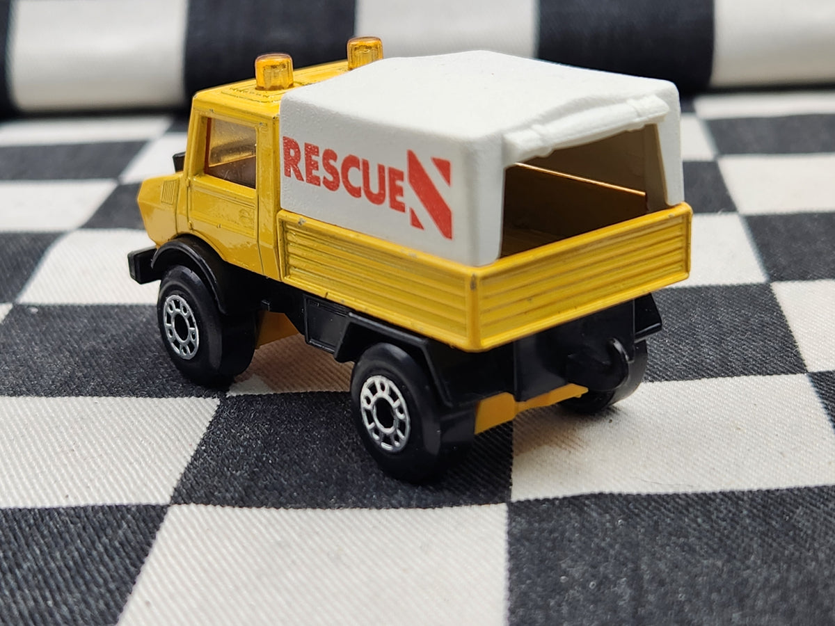 Vintage Loose Matchbox Unimog Rescue Truck