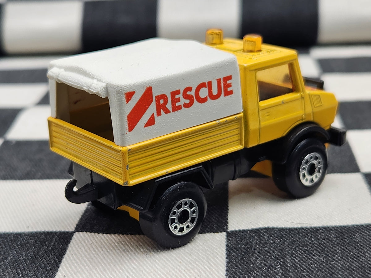 Vintage Loose Matchbox Unimog Rescue Truck
