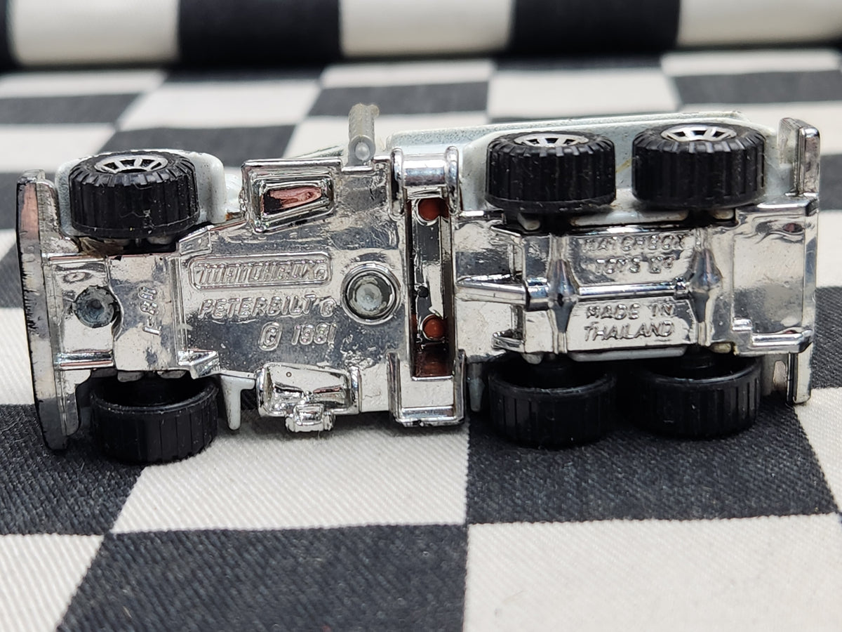 Vintage Loose Matchbox Peterbilt Police Tow Truck Wrecker