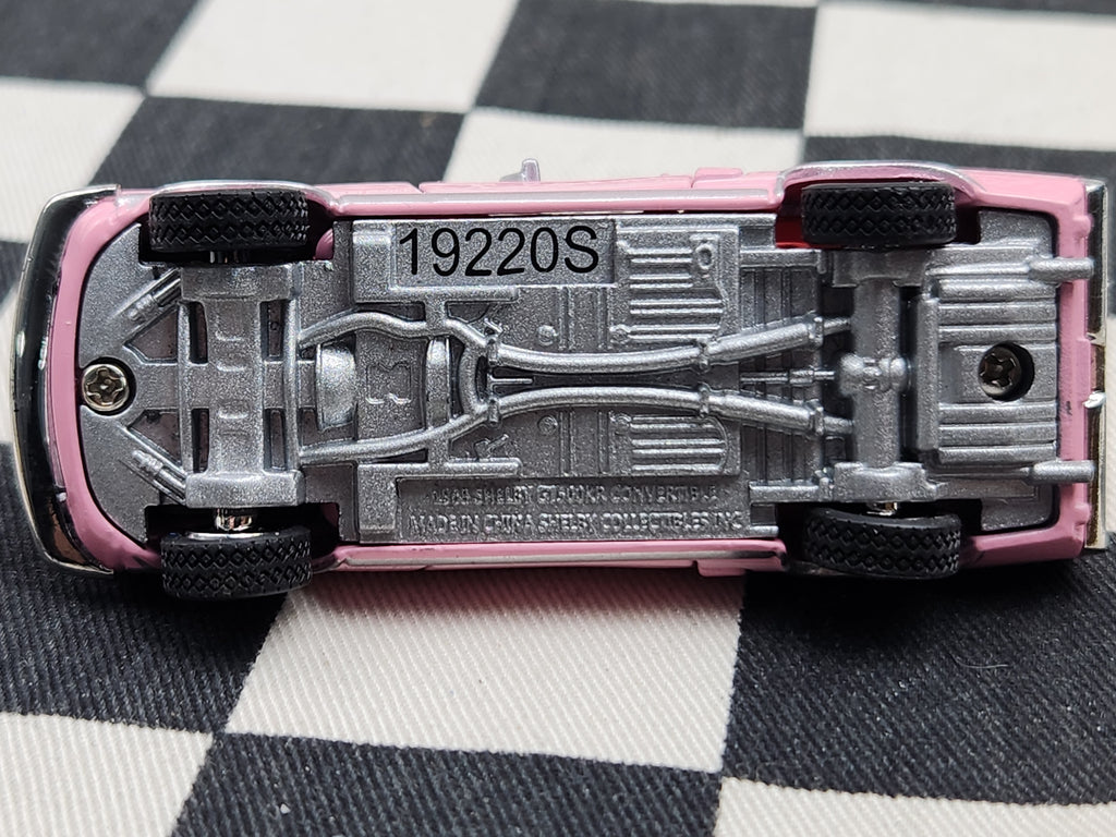 Loose Shelby Collectibles Pink 1968 Shelby Mustang GT500KR Convertible