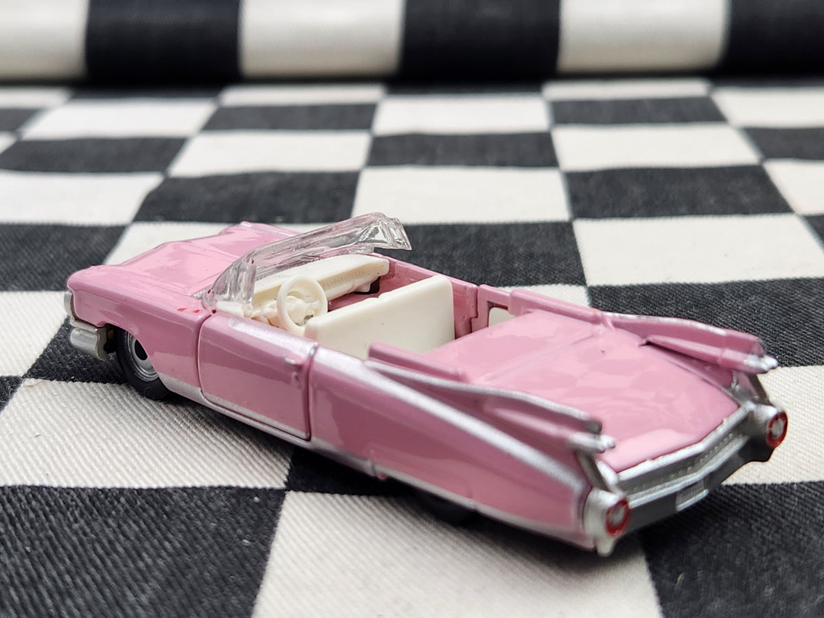 Loose Burago Pink 1959 Cadillac Eldorado Biarritz Convertible