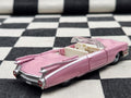 Loose Burago Pink 1959 Cadillac Eldorado Biarritz Convertible