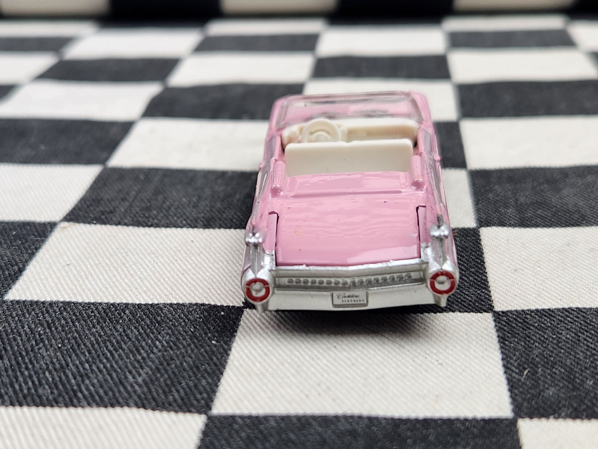 Loose Burago Pink 1959 Cadillac Eldorado Biarritz Convertible