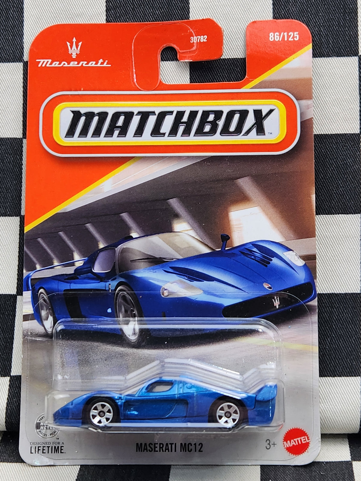Matchbox Maserati MC12 Blue