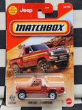Matchbox 1980 Jeep J10 Stepside Red
