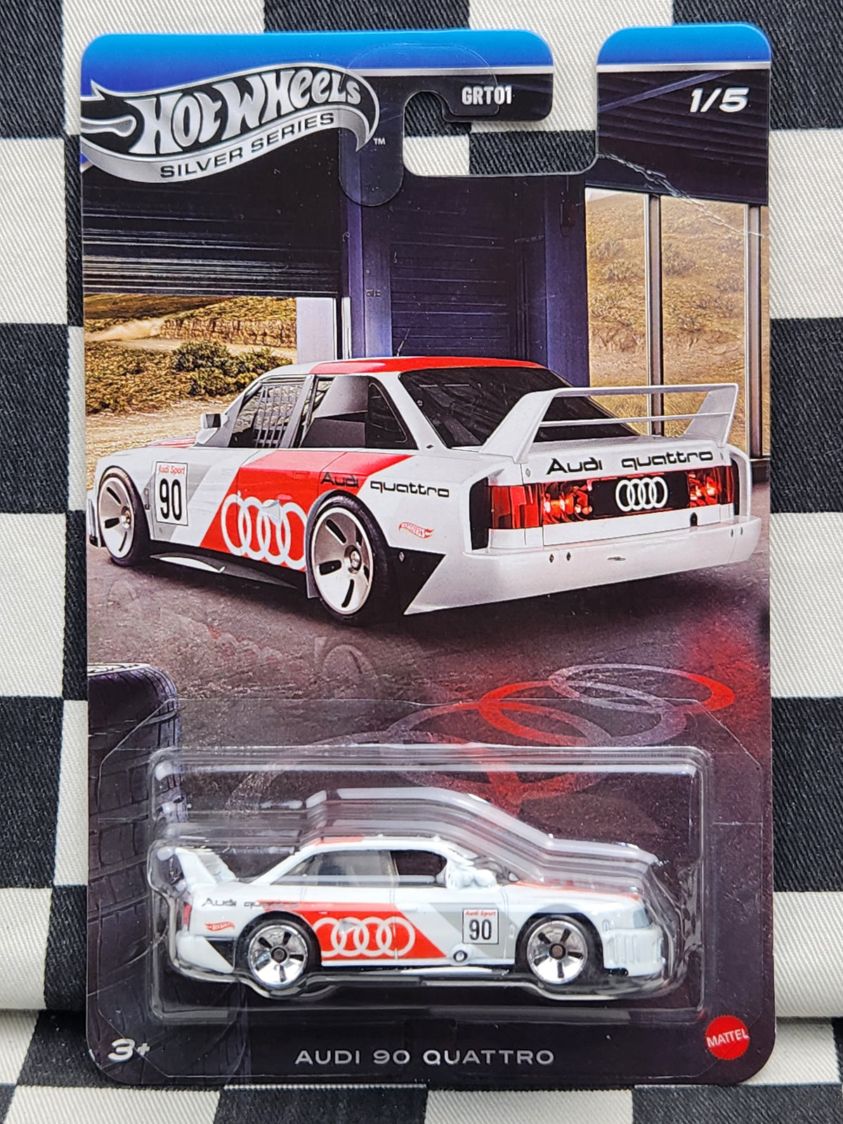 Hot Wheels Silver Series Audi 90 Quattro