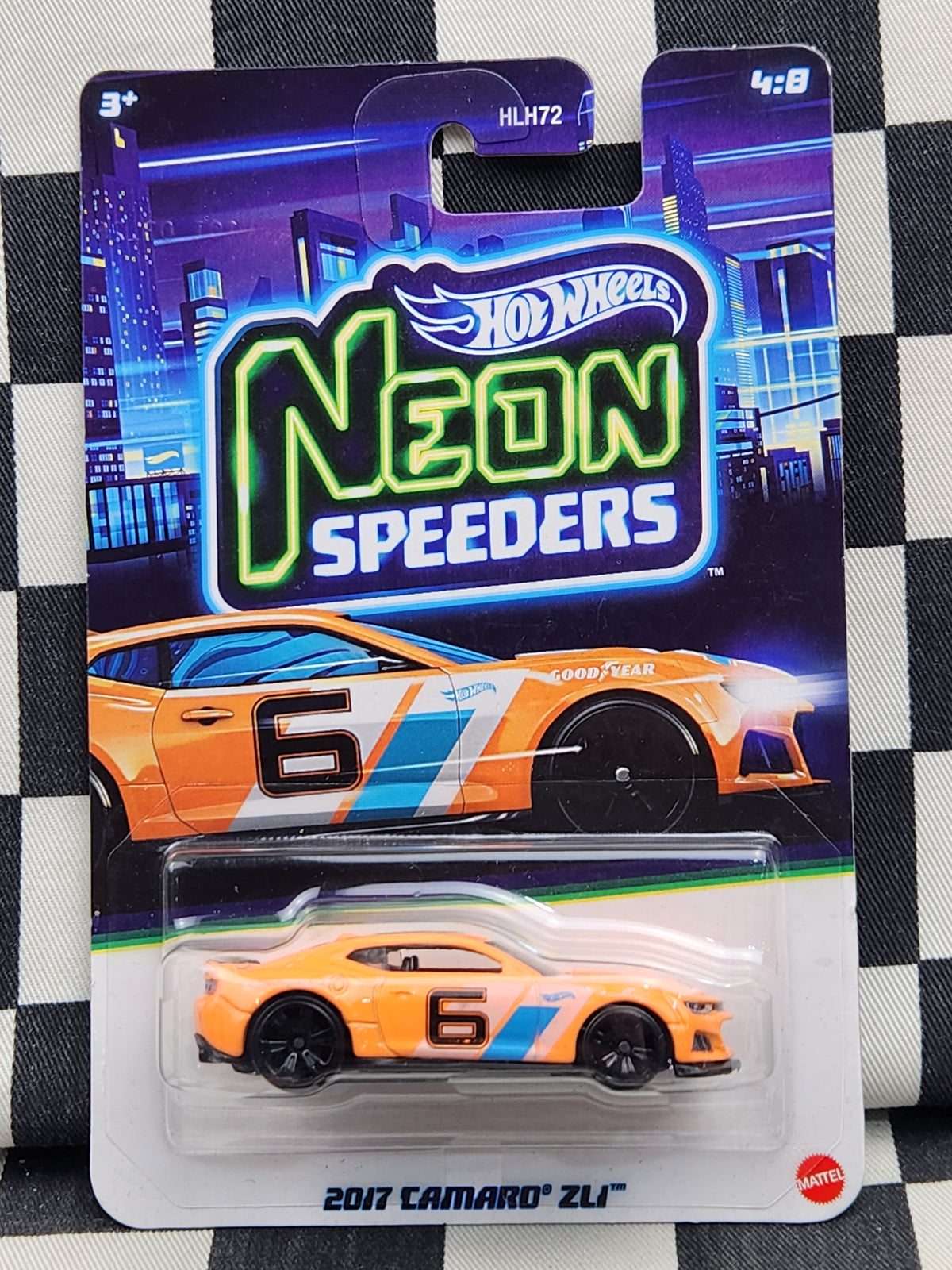 Hot Wheels Neon Speeders 2017 Camaro ZL1