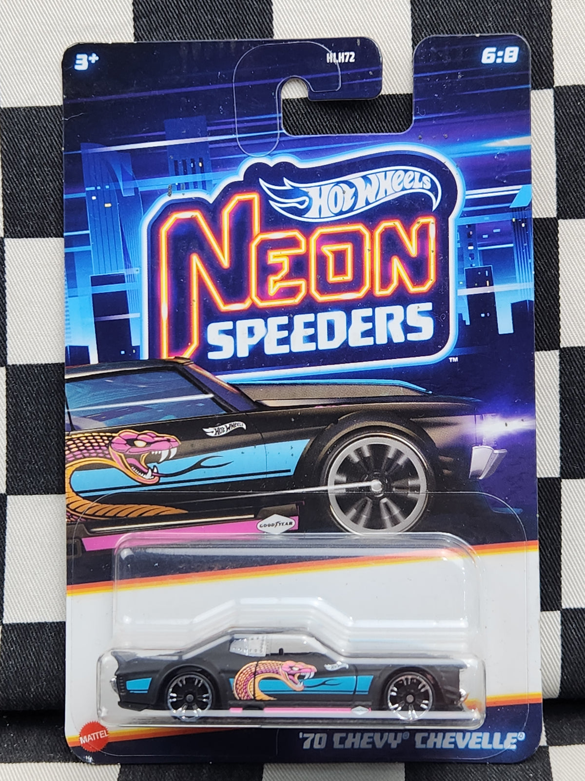 Hot Wheels Neon Speeders 70 Chevy Chevelle