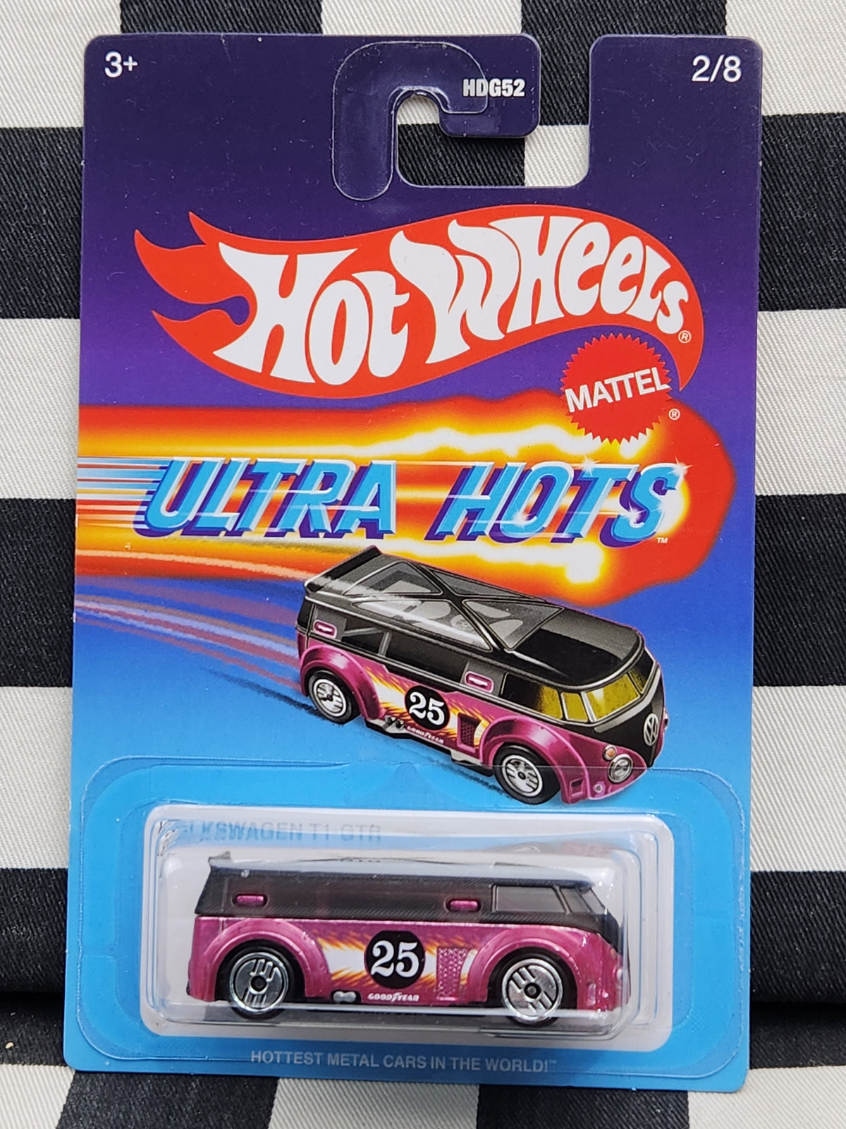 Hot Wheels Ultra Hots Volkswagen T1 GTR Pink