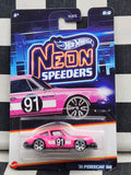Hot Wheels Neon Speeders 71 Porsche 911 Pink