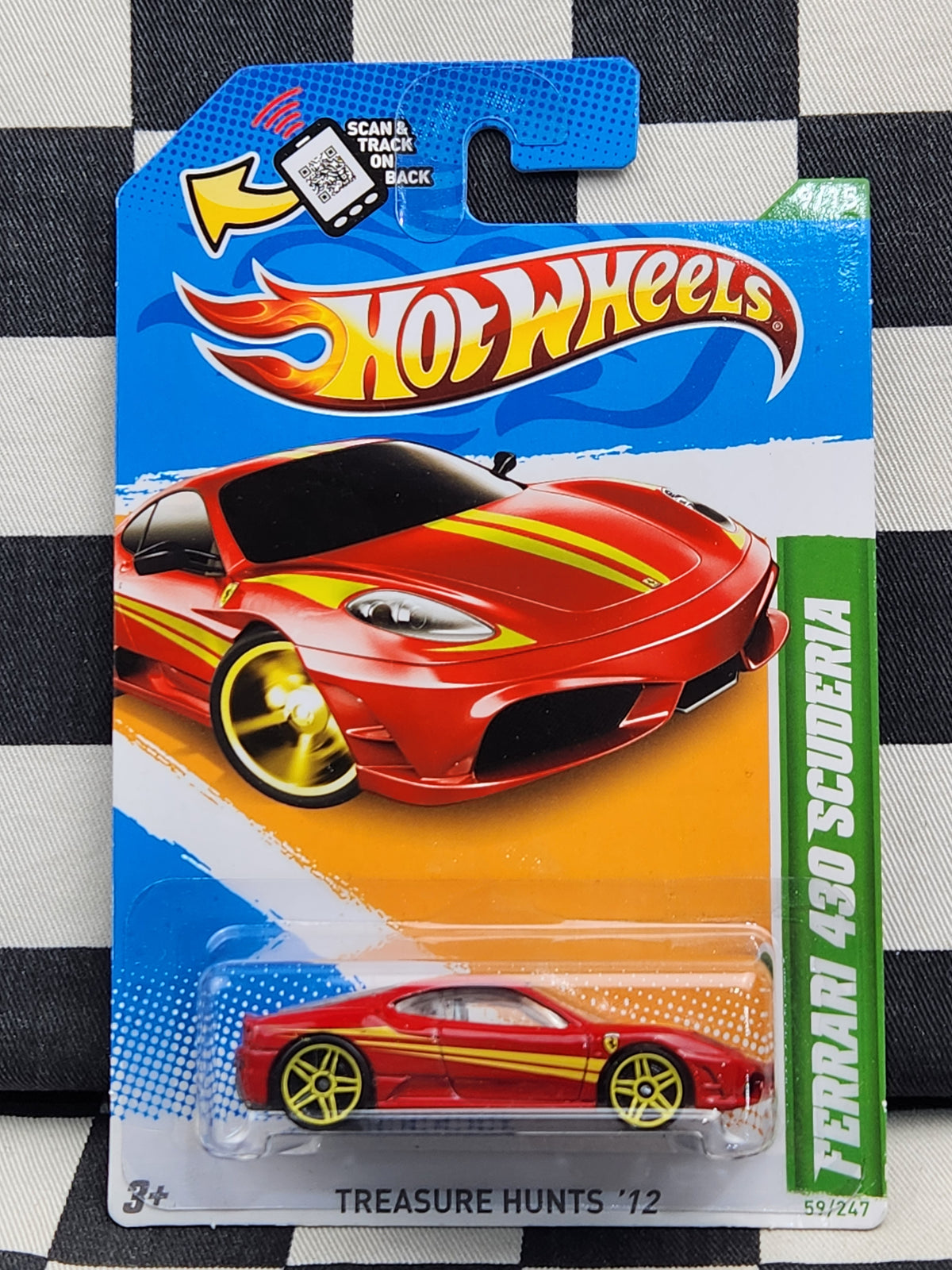 Hot Wheels 2012 TREASURE HUNT Ferrari 430 Scuderia
