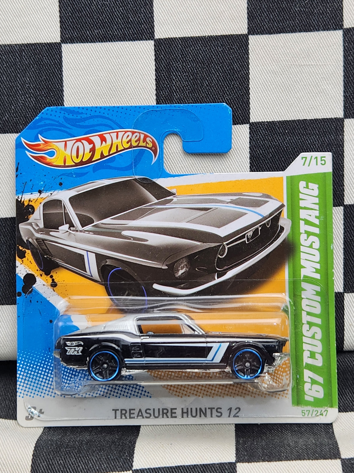 Hot Wheels 2012 TREASURE HUNT 67 Custom Mustang SC