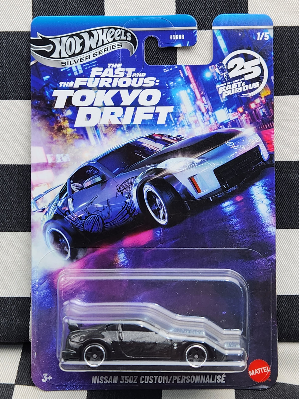 Hot Wheels Silver Series Fast & Furious Tokyo Drift Nissan 350Z Custom