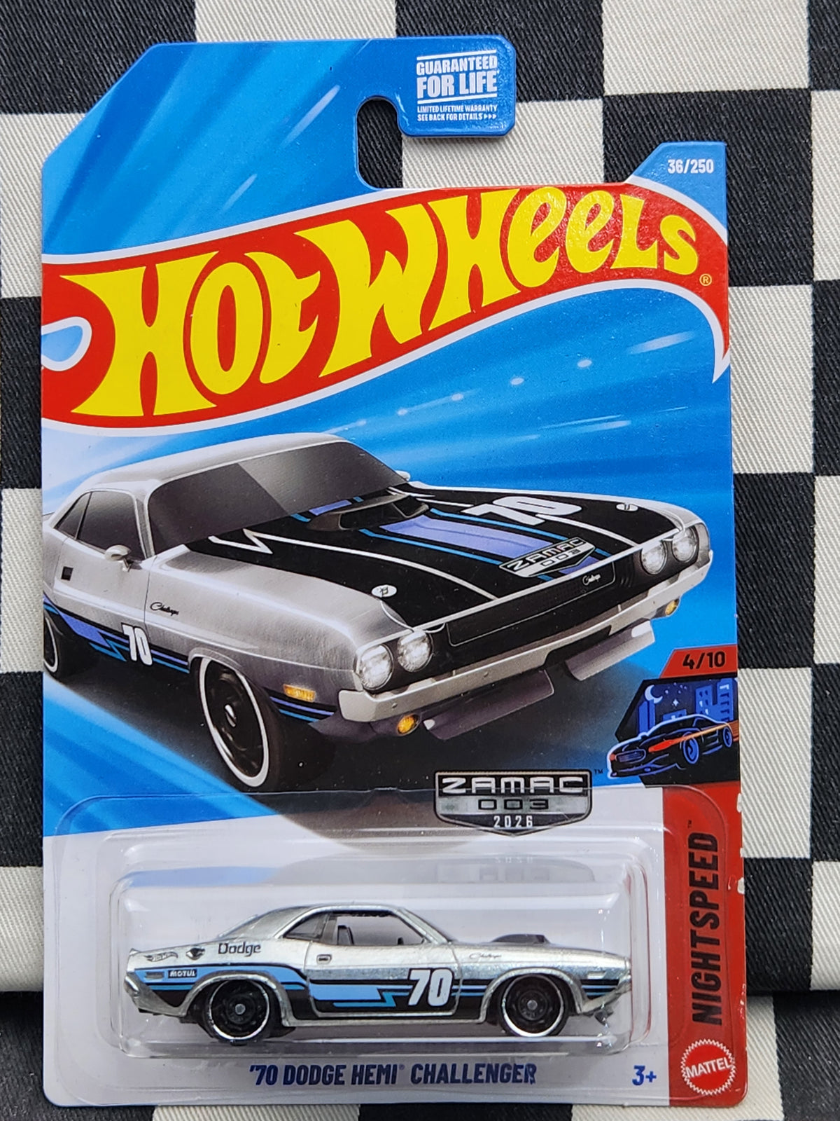 Hot Wheels 2026 Nightspeed USA ZAMAC 70 Dodge Hemi Challenger