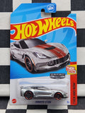 Hot Wheels 2023 Then & Now USA ZAMAC Corvette C7 ZO6