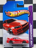 Hot Wheels 2013 Showroom Nissan Skyline Gt-R R34 Red
