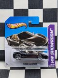 Hot Wheels 2013 Showroom Ferrari 458 Spider Black SC