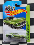Hot Wheels 2013 Workshop 69 Ford Mustang Green