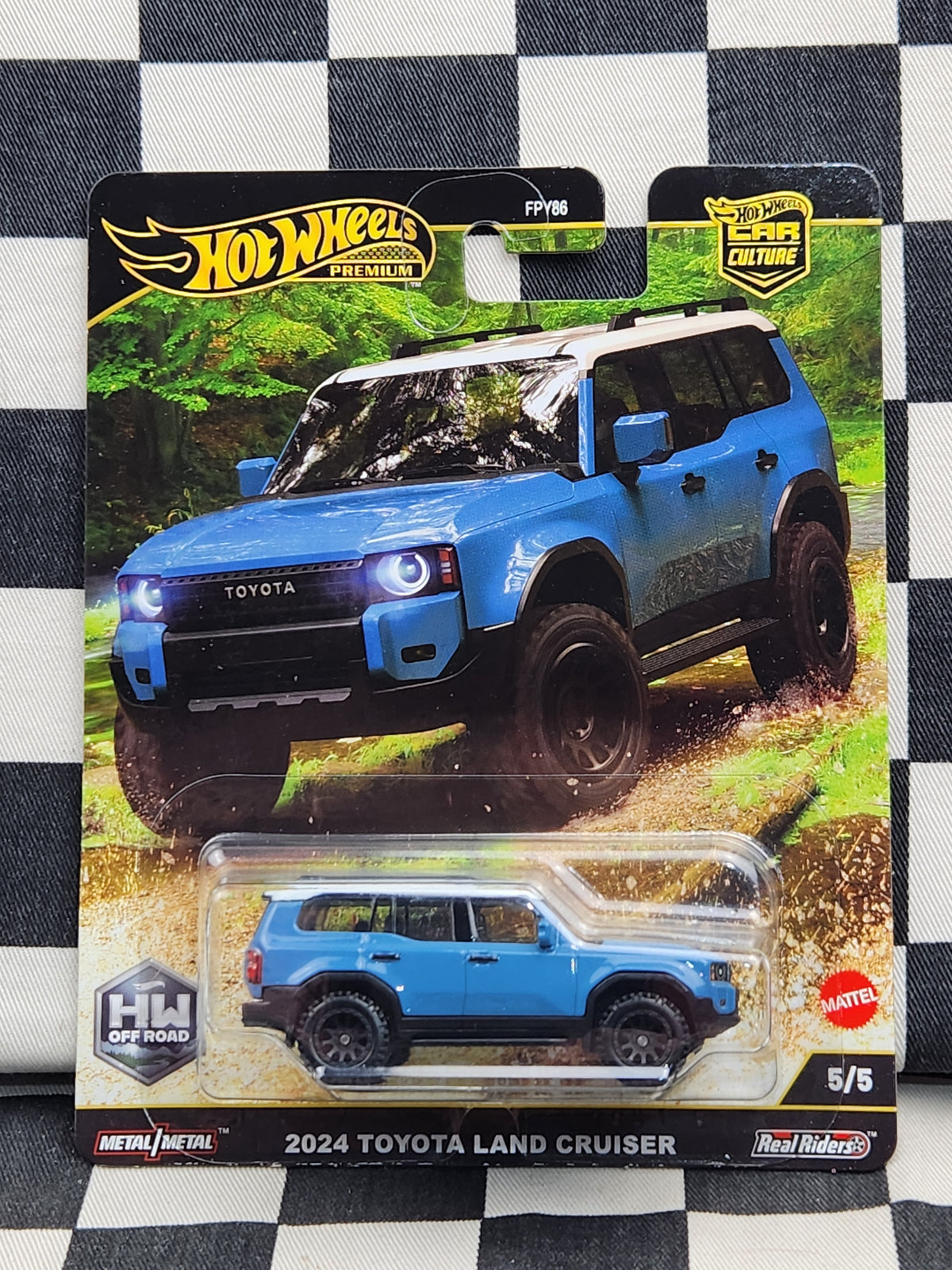 Hot Wheels Premium Off Road 2024 Toyota Land Cruiser