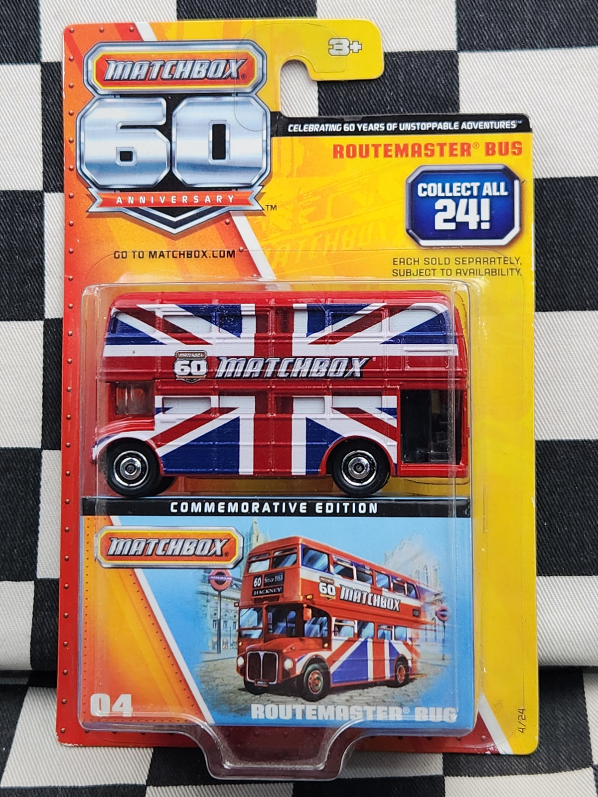Matchbox 60th Anniversary Routemaster Double Decker Bus