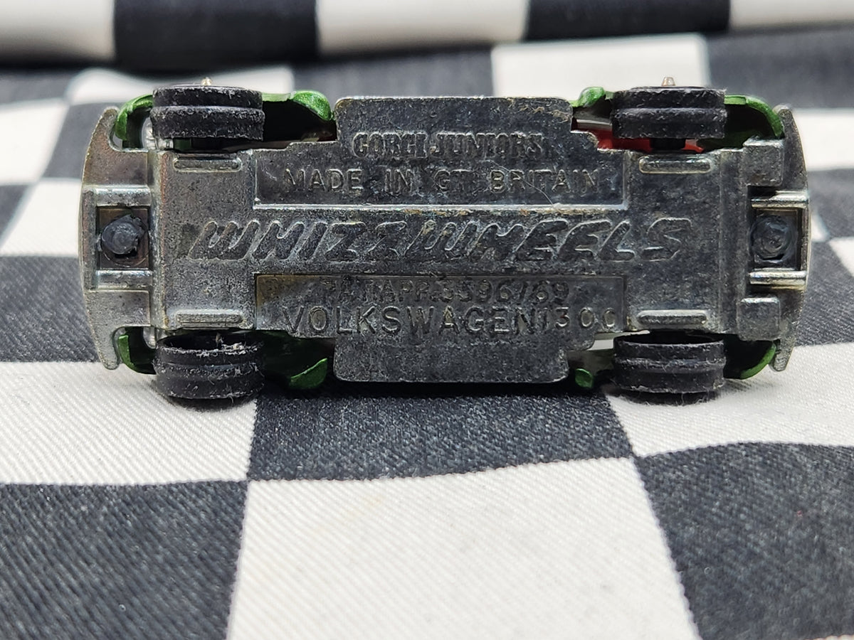 Vintage Loose Corgi Juniors Whizz Wheels Volkswagen 1300 Beetle
