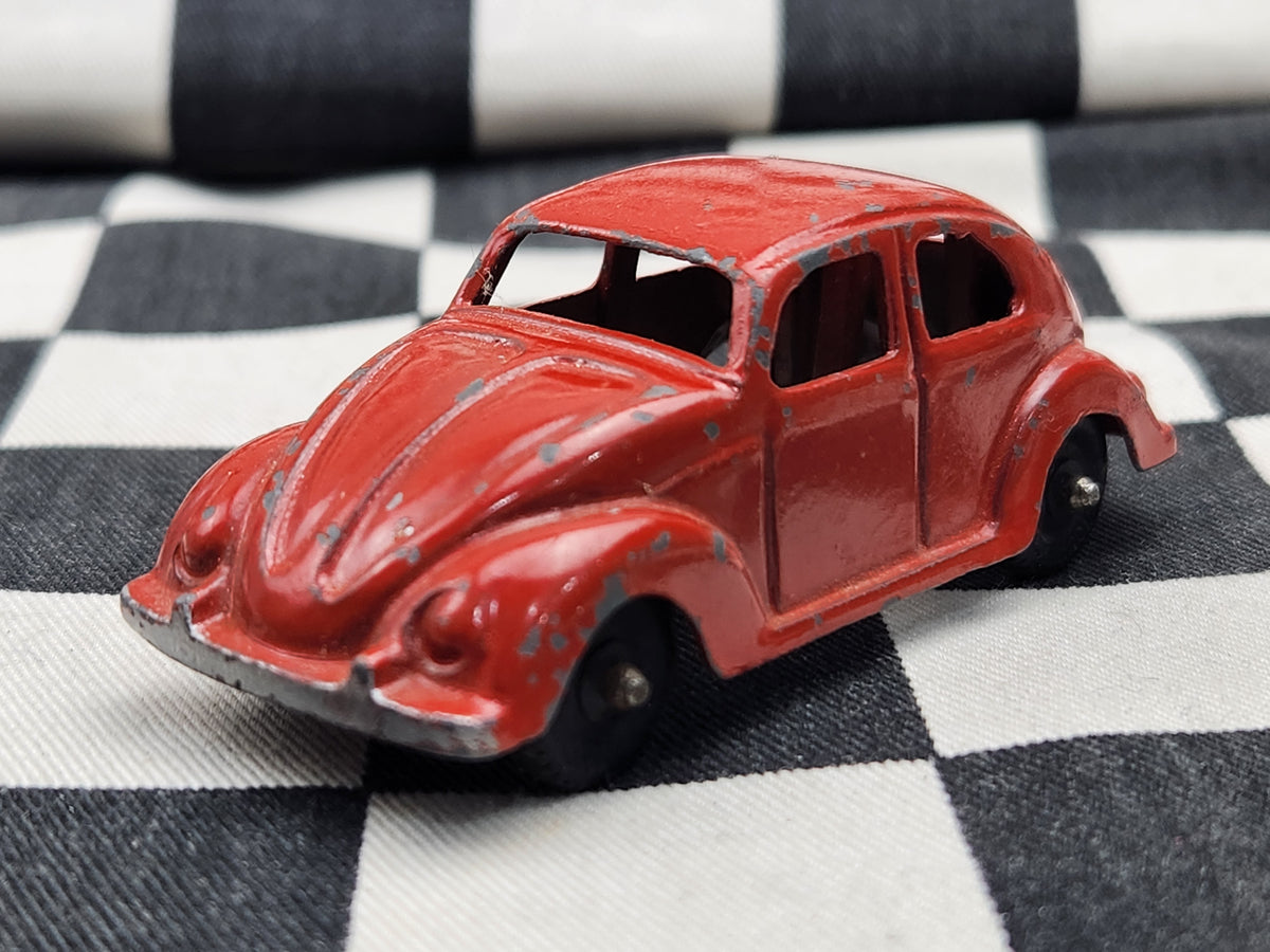 Vintage Loose Cast Metal Volkswagen Beetle Aprox 1:50 Scale