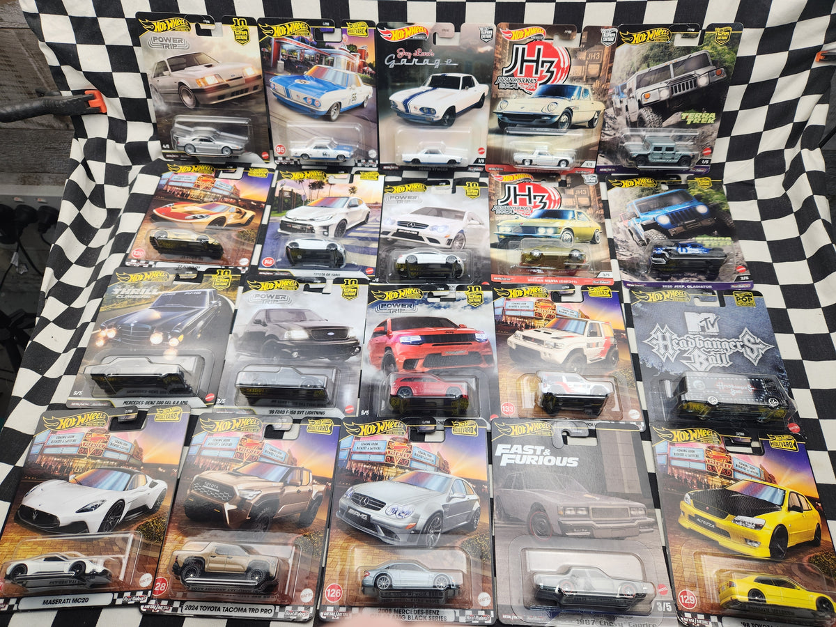 Hot Wheels Premium MEGA CLEARANCE BUNDLE #1 20 Cars