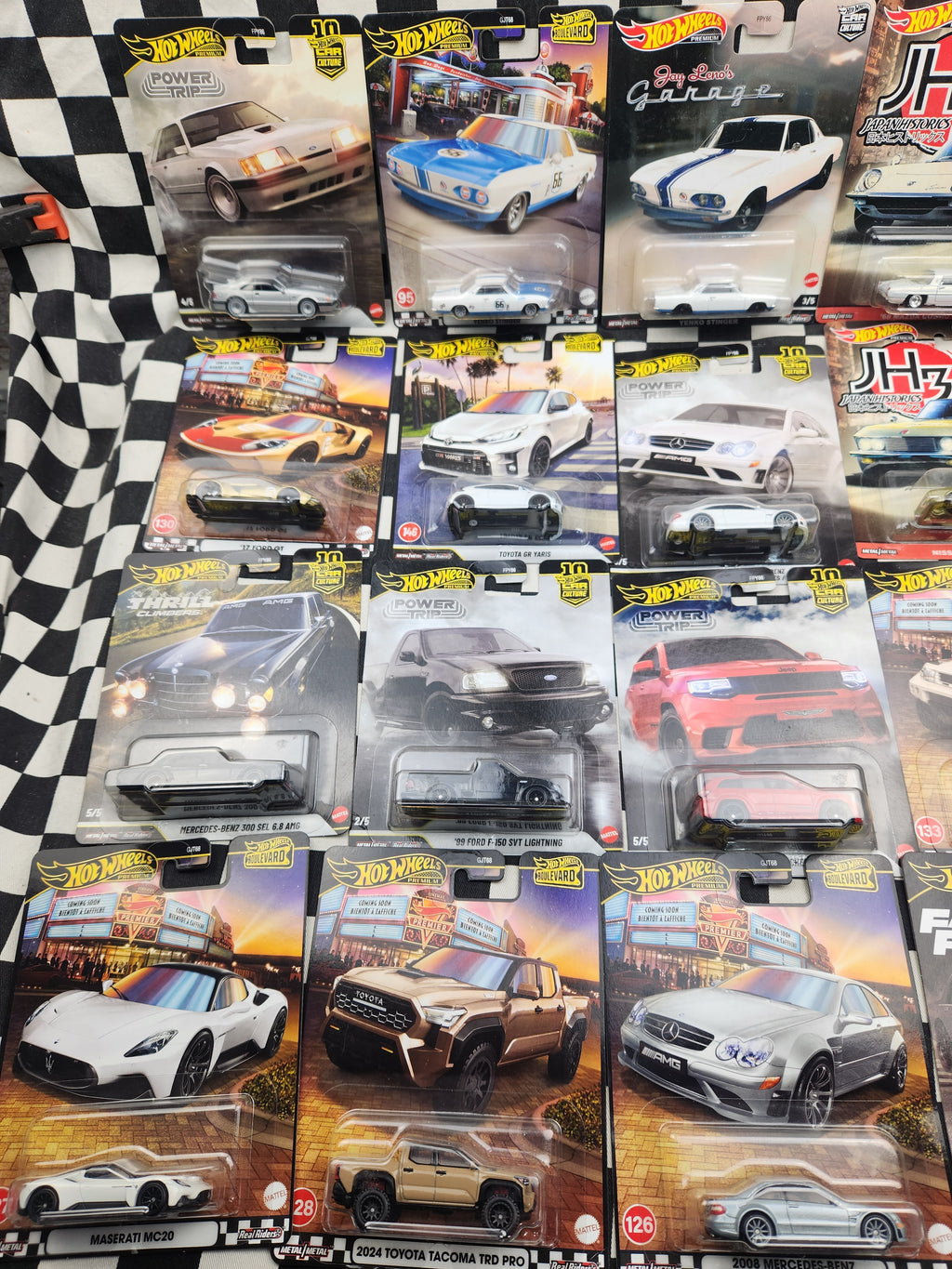 Hot Wheels Premium MEGA CLEARANCE BUNDLE #1 20 Cars