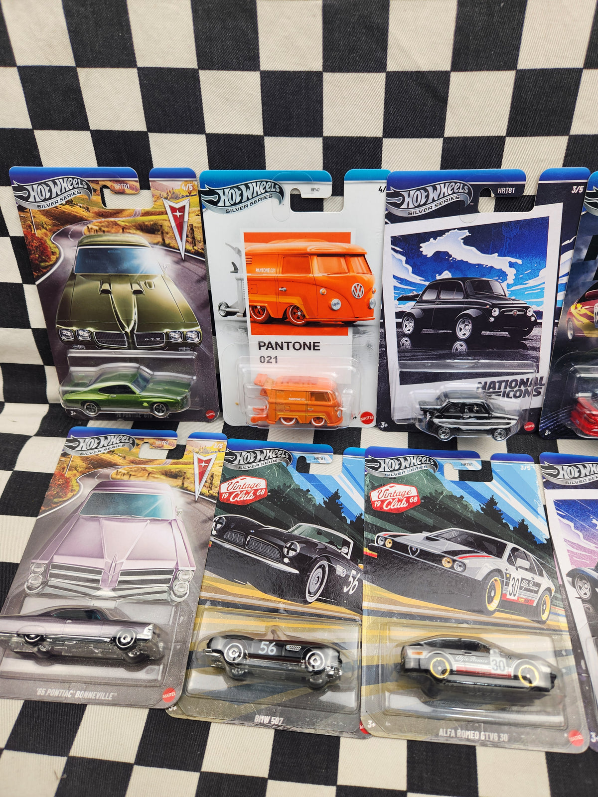 Hot Wheels Silver Series Clearance Bundle #2 10 Cars