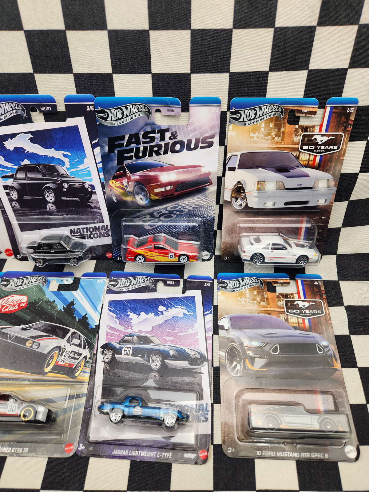 Hot Wheels Silver Series Clearance Bundle #2 10 Cars
